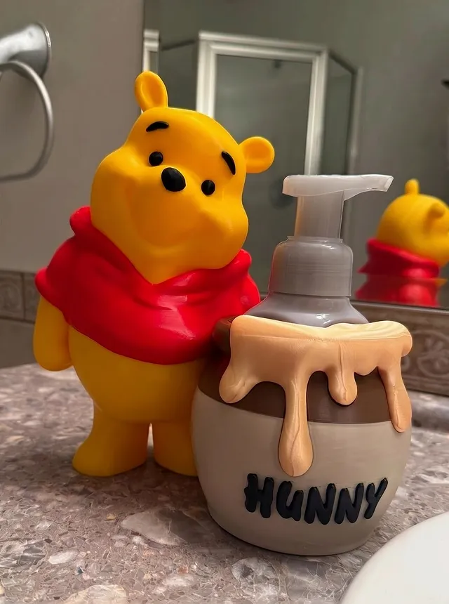 小熊维尼皂液器