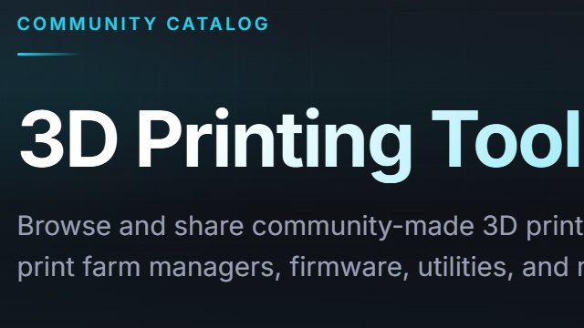 3D Printing Tools 封面